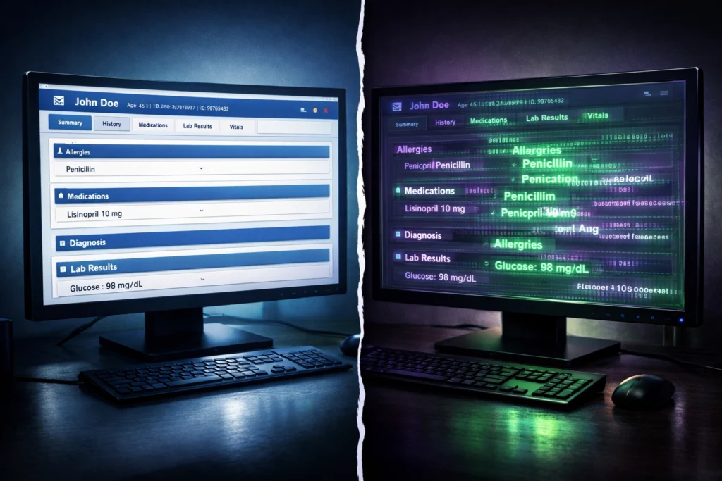 The EHR Ghost in the Machine: Spotting